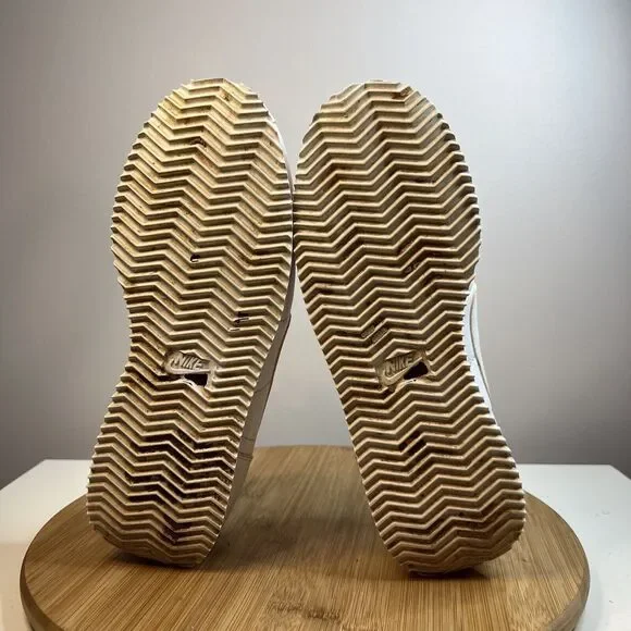 Nike Cortez 72 ‘08 Mens Size 7.5 White Leather Low Top Athletic Shoes 316418-113 - Picture 7 of 12